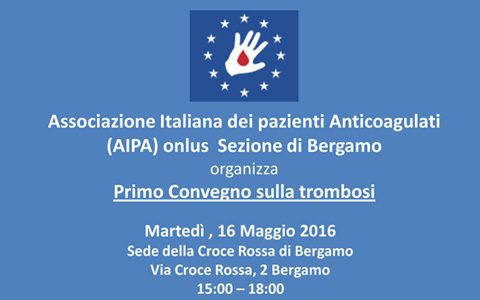 AIPA Bergamo organizza il primo convegno sulla trombosi