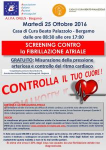 Giornata sulla Prevenzione della Fibrillazione Atriale 25/10/2016